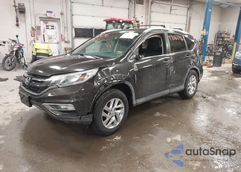 2015 Honda Cr-V Ex-L from USA, damaged, VIN 5J6RM4H72FL097689